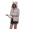 Women's 3D Ear Loose Hooded Down Jacket