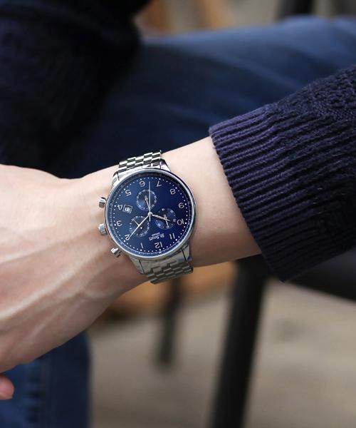 Seinteuseukoteuleondeon 4 типа металлических часов с хронографом / St5109M