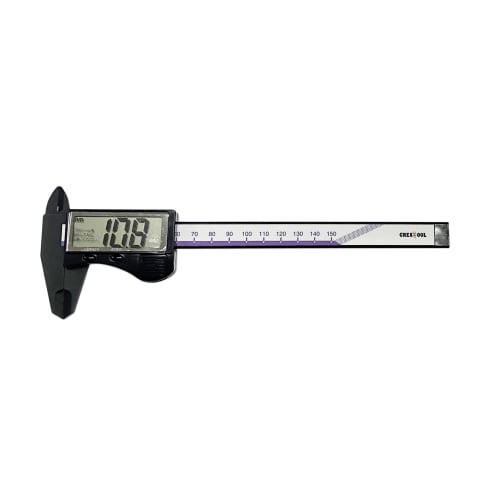 GRATTOOL (GT Arcland Sakamoto) Carbon Digital Caliper, 150mm, GTDC-150