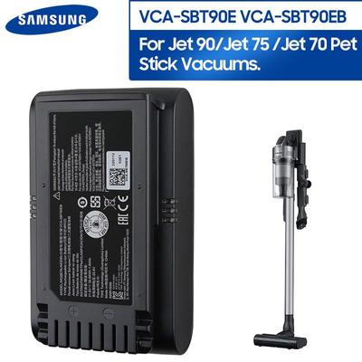 Samsung Сменный аккумулятор для подметальной машины VCA-SBT90 VCA-SBT90EB VCA-SBT90E VCA-SBTA60 для Samsung Jet90 pro Jet75 Jet70 Pet Jet60 Stick пылесос