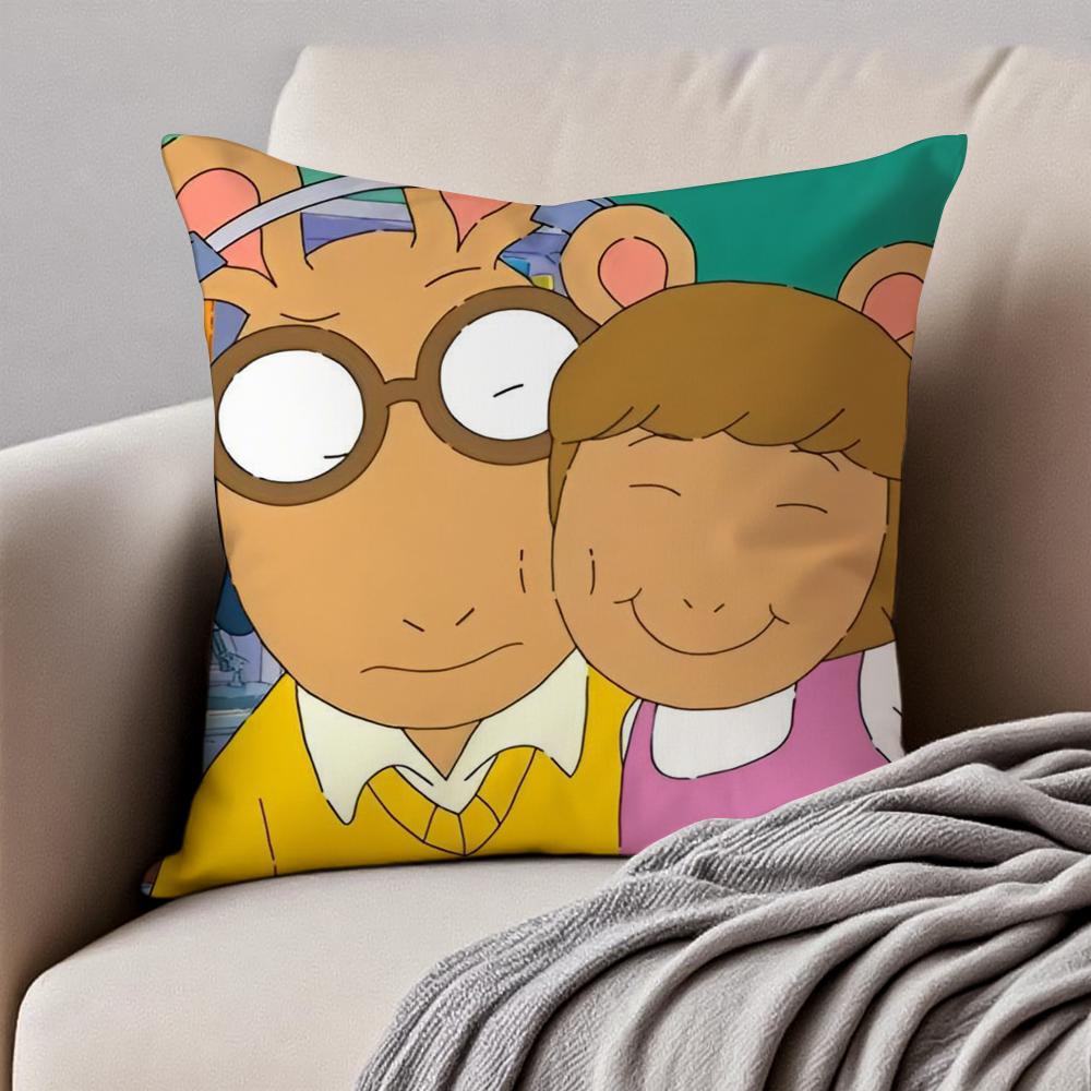 Pop American Singer AArthur Cushion Cover Pillowcase Antidustmite Invisible Zipper Short Plush Sofa Cushion