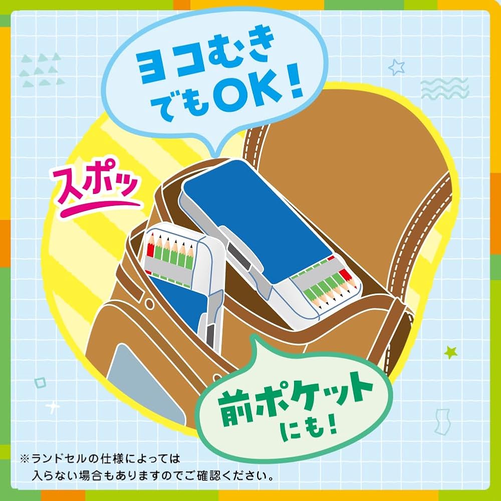 Sonic Pencil Case Double-Sided Reinforced Mint Blue FD-8445-MB