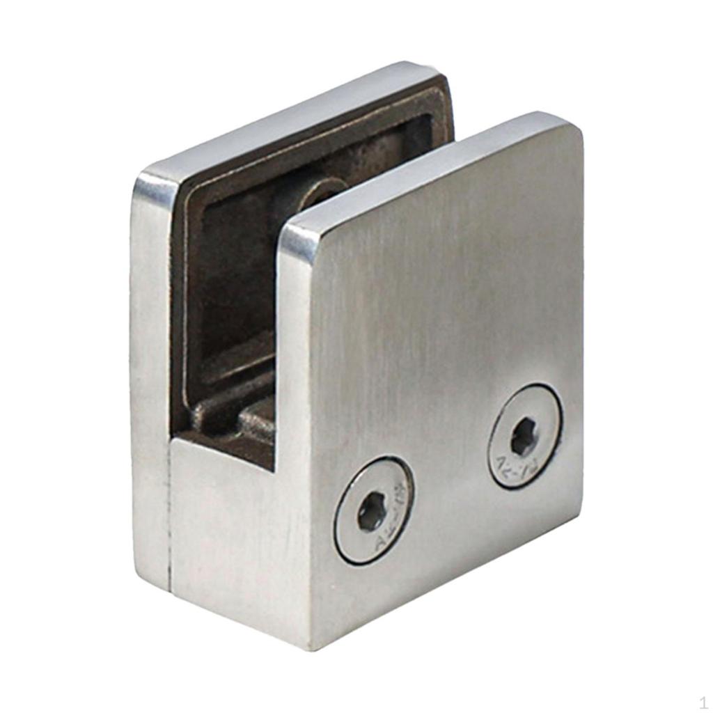 Glass Clamp Adjustable Shelf Bracket Door Replace Parts for Staircase