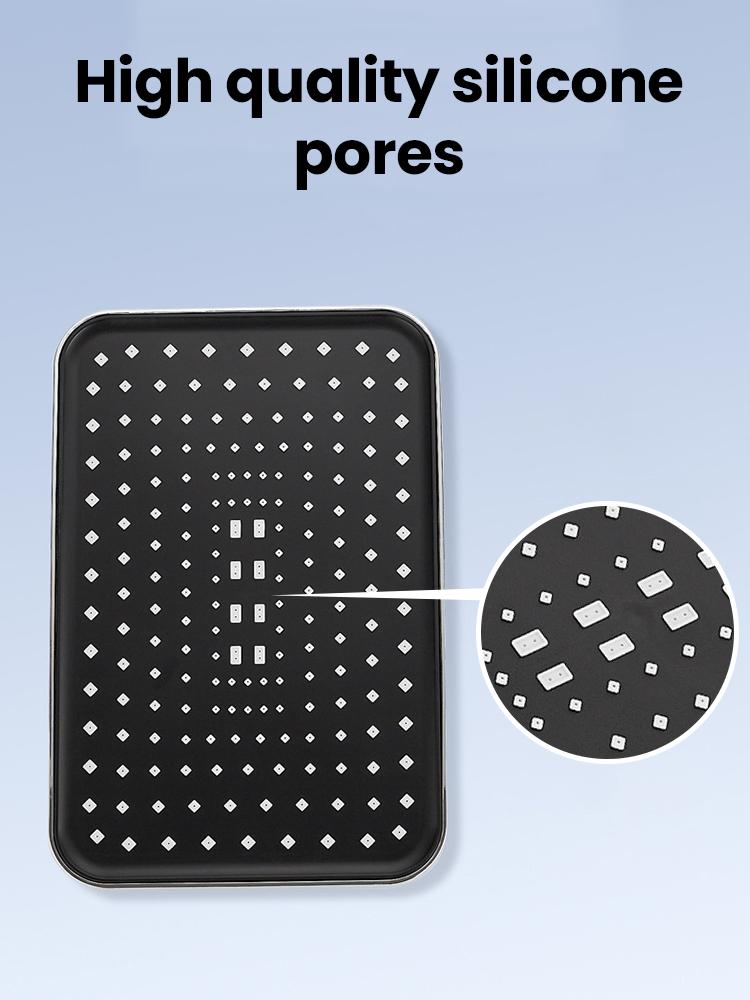Тропический душ Большая панель Большой поток Наддув Потолочный душ Вращение на 360 градусов Высокое давление АБС Смеситель для ванной