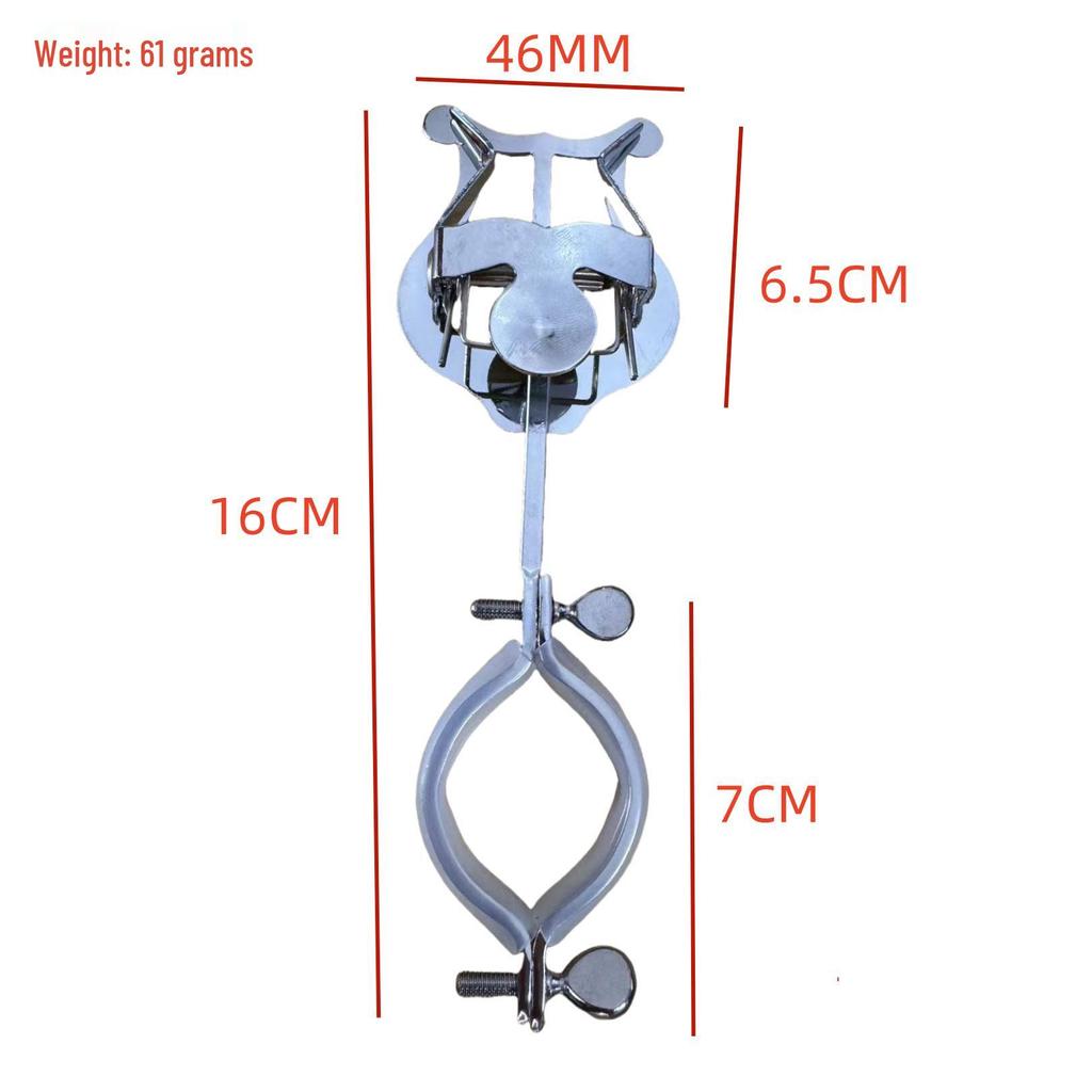 Portable Black Music Stand Clip for Wind Instruments - Clarinet and Oboe