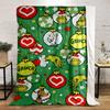 Grinch Christmas Ornaments Pattern Blanket Patterned flannel blanket perfect for the bedroom living room, sofa, or a little nap