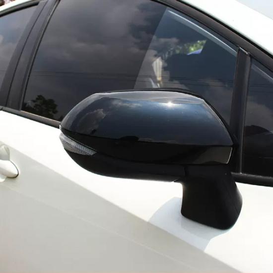 For Toyota Corolla -2024 Bright Black Side Mirrors Rearview Cover