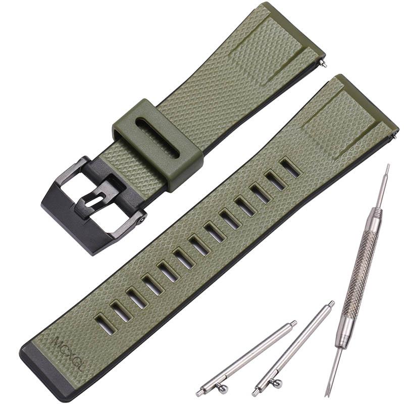 Смоляной ремешок Подходит для Casio GA2000 PRG-600 PRW-6600 PRG-650 Мужские Спортивные Водонепроницаемые 24 мм Быстросъемные Аксессуары для Часов