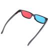 Lightweight Red Blue Cyan Plastic Frame 3D Glasses for Anaglyph Movie Game DVD