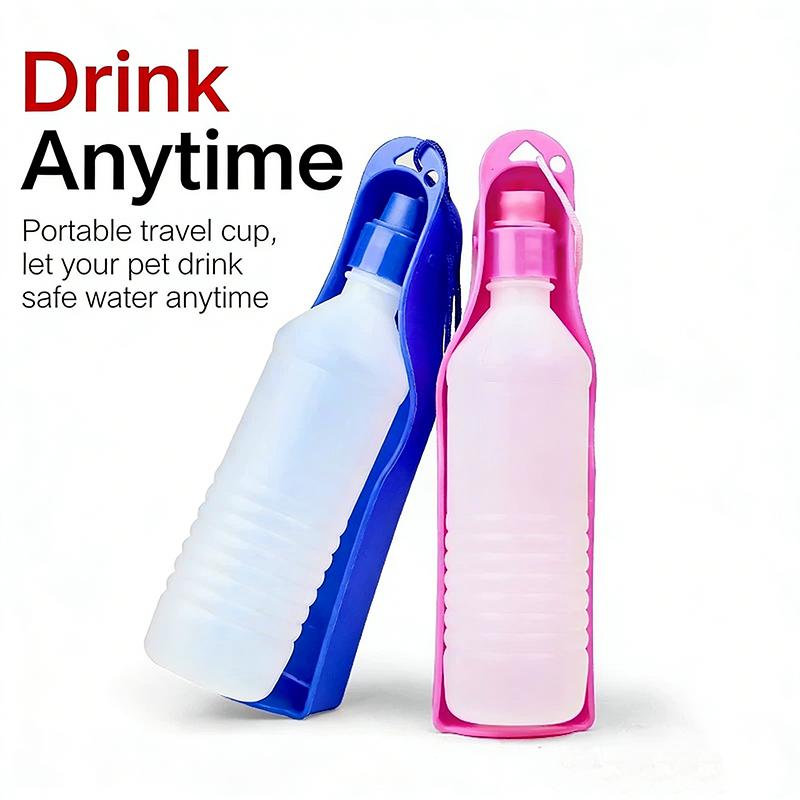 Portable Foldable Pet Water Bottle For Dogs Cats Outdoor Travel Walking Leakproof Bpa Free Automatic Water Dispenser Feeder Cup