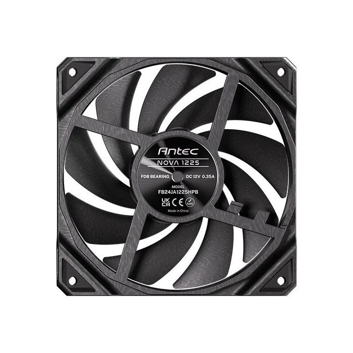 Antec NOVA120 Ventilatore Case 12cm Nero 3pz PWM 300-3200rpm FDB Componenti PC