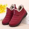Winter Men's and Women's Cotton Boots Warm Non-slip Large Size Snow Boots Fashion Middle-aged and Elderly Cotton Shoes