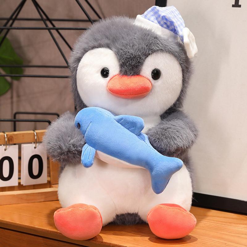 Adorable Penguin Plush Toy Soft Ocean Animal Cuddly Doll For Children And Kids