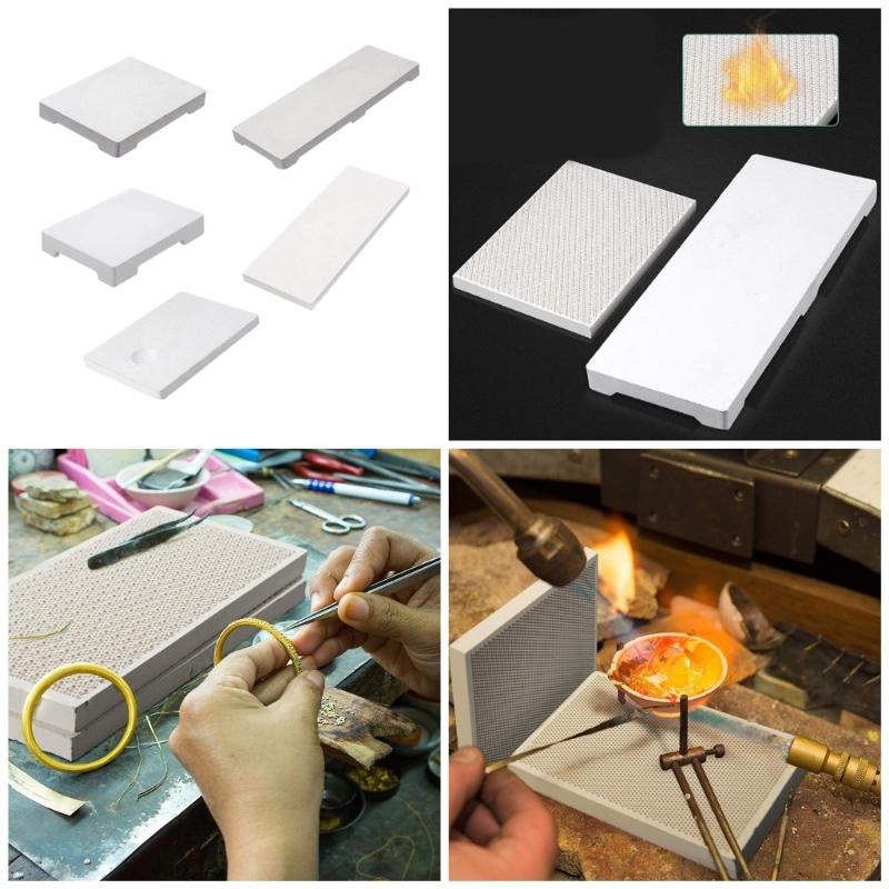 Кварцевая доска Термостойкая Изготовление ювелирных изделий Пайка Сварочный блок Ремонт сотовых панелей Инструмент Оборудование Аксессуар