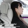 Suede Dupont Cotton Neck and Waist Support Pillow for Tesla and Mercedes-Benz S-Class Maybach
