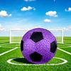 1pc Purple Geometric Lightweight PVC Training Soccer Ball, Size 5, Suitable for Indoor and Outdoor TrainingGift y60364