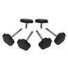 6PCs Soft Top Window Frame Knobs Pins 55397132AB Replacement for Jeep Wrangler Jk 2007?2018