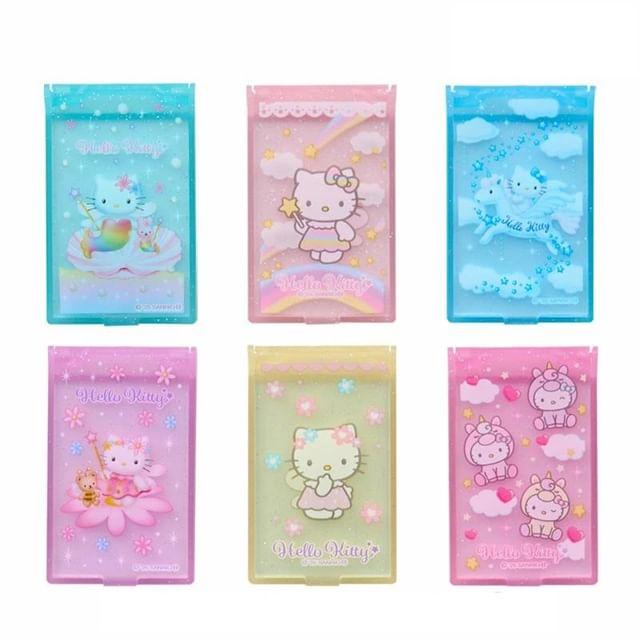 Sanrio - Секретное мини-складное зеркало Hello Kitty (6 типов) (Слепая коробка)