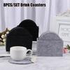 Home Heat Resisten Absorbent Coaster Cup Mat Pad Heat Resistent Cup Costers Drink Coasters Cup Mat