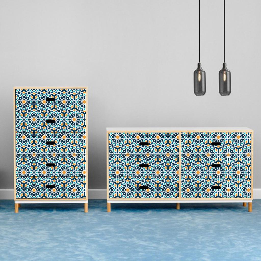 Съемные самоклеящиеся обои для гостиной и спальни (45 см * 300 см Терраццо с акварельными цветами