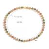 Luxury Light Clover Zircon Necklace Bracelet Set Women Men Fashion Versatile Flower Jewelry