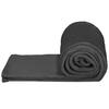 Couverture douillette SPRINGOS - Graphite - 70x160 cm - Polyester