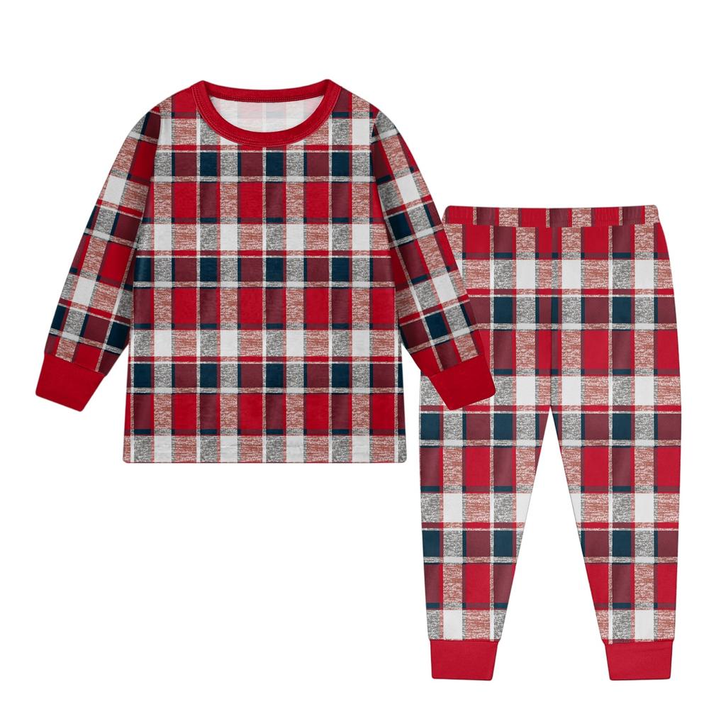 Детский модный костюм юбка топ с круглым вырезом и длинными рукавами брюки