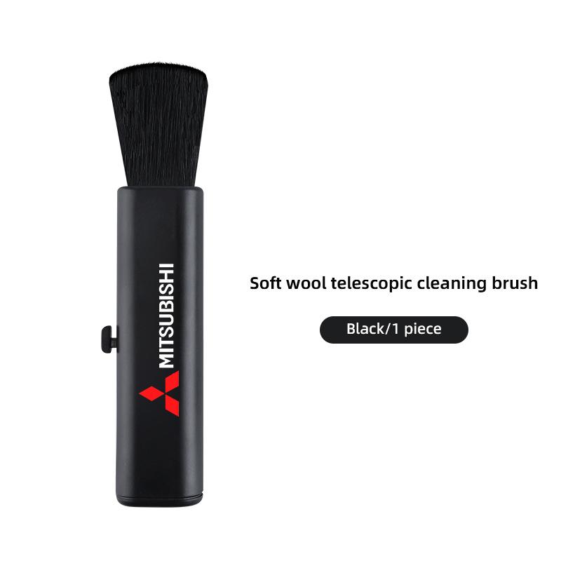 Car Interior Cleaning Soft Brush Tool Dust Remover For Mitsubishi Eclipse Lancer Outlander Pajero ASX Colt Space Delica Ralliart
