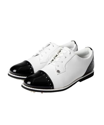 Golf Shoes G4LC20EF04 CAP TOE GALLIVANTER Cm [Gefore] Women's SNOW/ONYX 24.5 [Item]