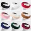 Padded Velvet Hair Accessories Hairband Velvet Headband Hoop Band Sponge Hair Hoops Wide Hair Hoop