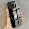 Colorful Halo For Apple Tempered Glass Phone Case for iPhone 17 Pro Max 13 12 11 Pro 14 15 16 Plus 16E 17Air X XR XS 7 8 Cover