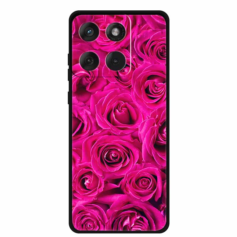 For Motorola Moto Edge 70 5G Case Cute Fashion Floral Scenery Painted Soft Silicone TPU Cover for Moto Edge70 5G Funda Bag Coque