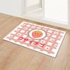 Strawberry Girl Heart Bathroom Absorbent Floor Mat Entry Door Mat Bedroom Door Mat Bathroom Non-Slip Foot Mat