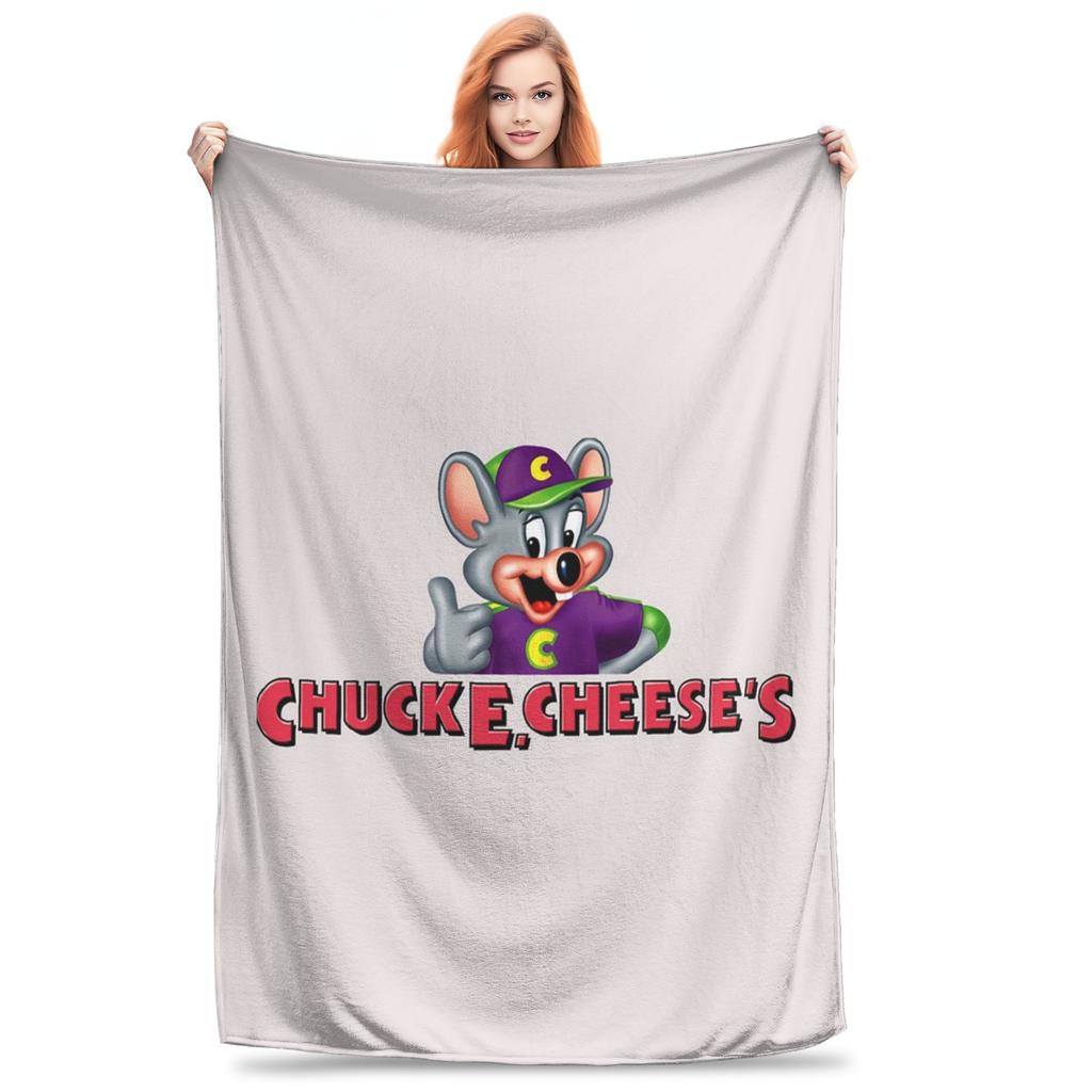 Пледы Chuck E Cheese Легкий флисовый плед для дивана для дома, спальни, офиса, покрывала, одеяла