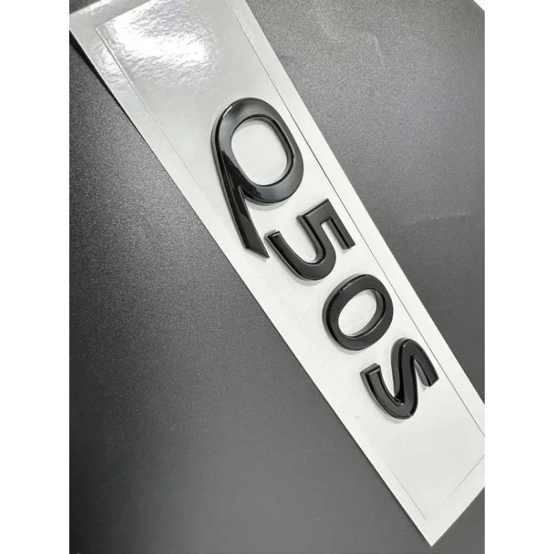 For Infiniti Rear 3D ABS Q50 Q50L Q50S Lid Logo Letter Badge Emblem Nameplate Gloss Black W2