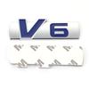 3D Стикер-эмблема Логотип V6 для автомобиля Значок Авто V6 Стайлинг