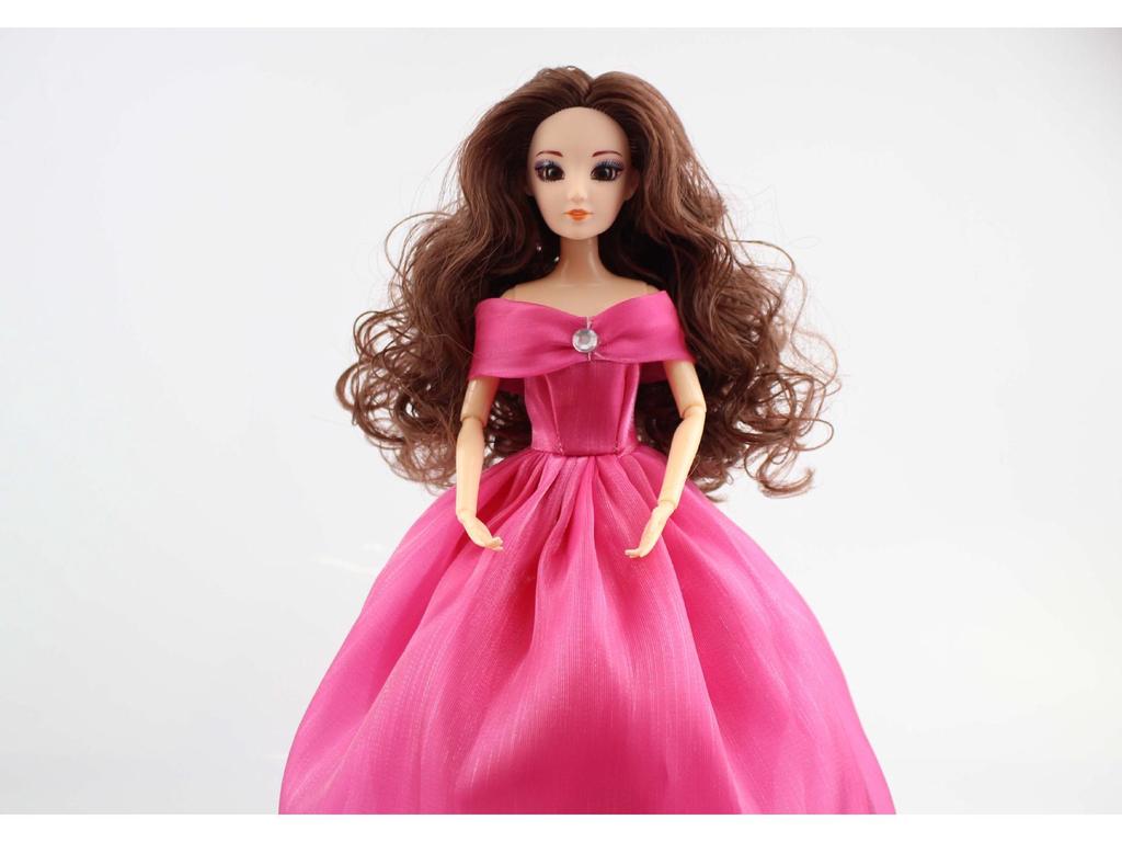 Прозрачная подставка 30 см для аксессуаров куклы Барби