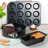 Set of baking molds, muffin bread mold, cake tin, 3 pcs.