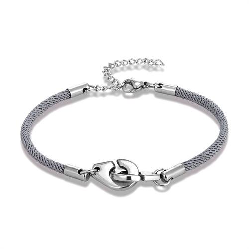 Stainless Steel Handcuffs Bracelet Simple Adjustable Boys And Girls Couple Bracelet