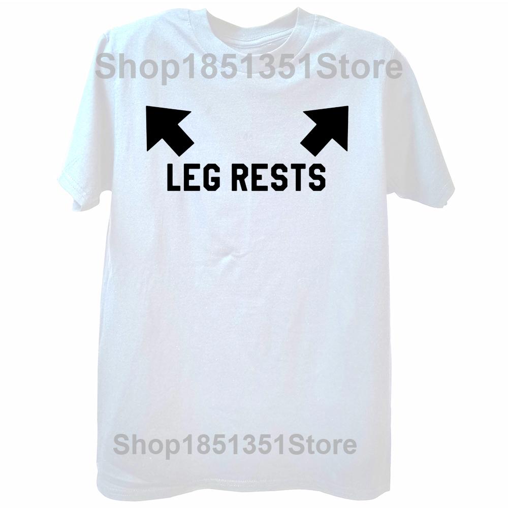 Funny Leg Rests Dad Joke Gift T Shirt Adult Hip Hop Graphic Streetwear Short Sleeve Father Days Gifts Tshirt Mens Clothing