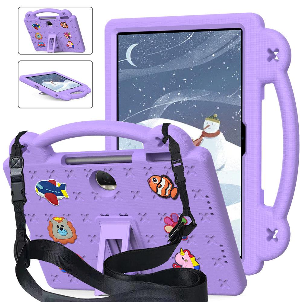 Мультяшный Милый Медведь EVA Чехол для Honor Pad 9 12,1 дюйма 2025 Детский Безопасный Ручка-Подставка Защитный Чехол для Планшета Funda