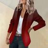 Women's Jacket Long Sleeve Cardigan Collar Single Button Business & Leisure Top