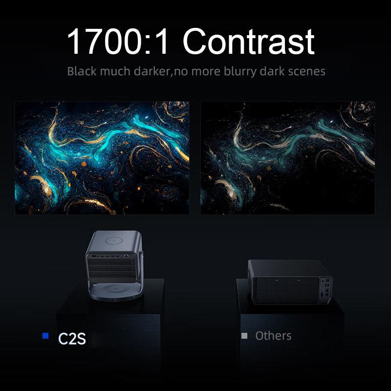 Hisense Vidda C2S 4K UHD тройной лазерный проектор RGB для домашнего кинотеатра 3840x2160 Видео 3D-проектор Hisense 4k проектор C2S