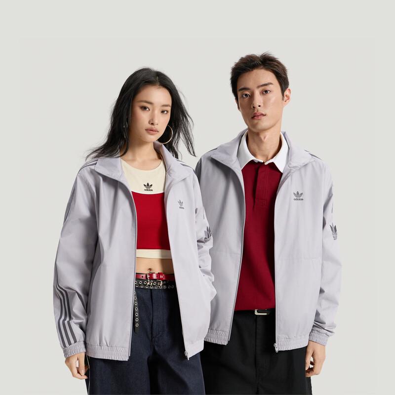 Adidas Unisex Three-Stripe Casual Sport Jacket