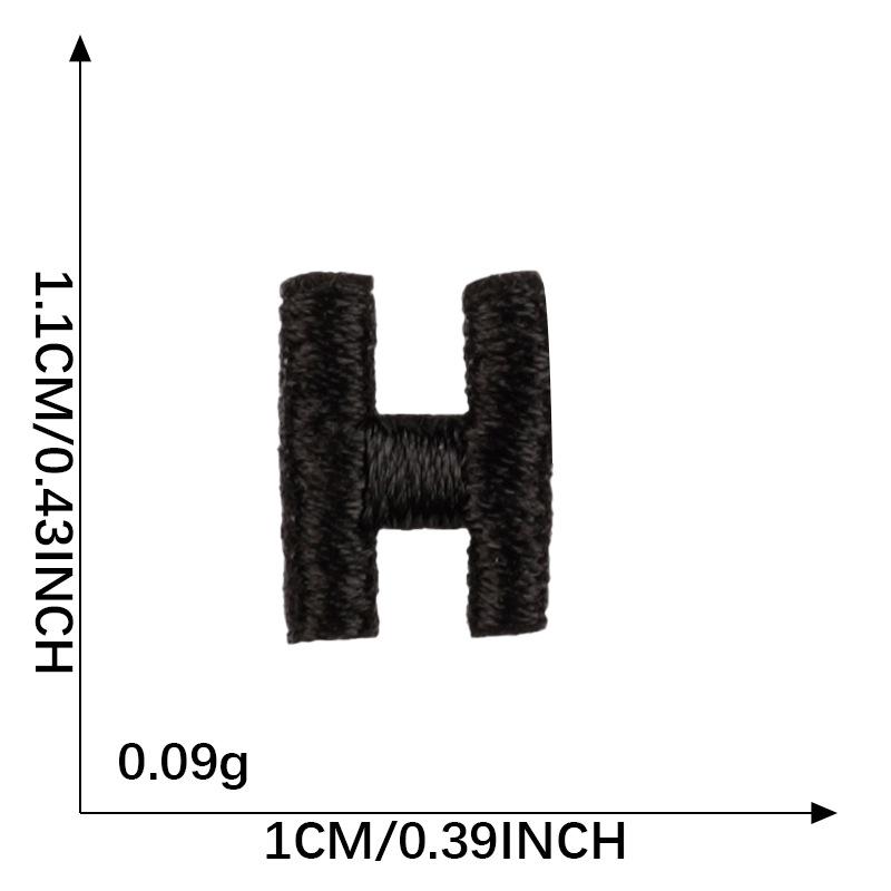 Буквы AZ Ткань Аппликация Шитье Полиэстер Сумка Декор Черный Для Шляпы Куртка Ткань Наклейка Декоративные Модные Аксессуары