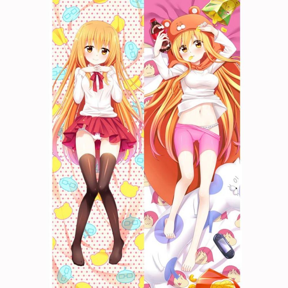 60x180см Аниме Дакимакура Химото! Umaru-chan Doma Umaru Косплей Наволочка обнимающая подушка для тела Постельное белье Декор