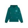 Li Ning Sports Trend Series Logo Print Drawstring Long Sleeve Sweatshirt Unisex Sweatshirt Duck-Green AWDSF49-4