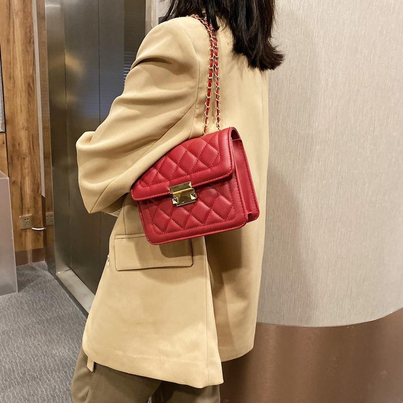 Сумка для женщин Сумка через плечо Сумка через плечо Маленькая квадратная сумка