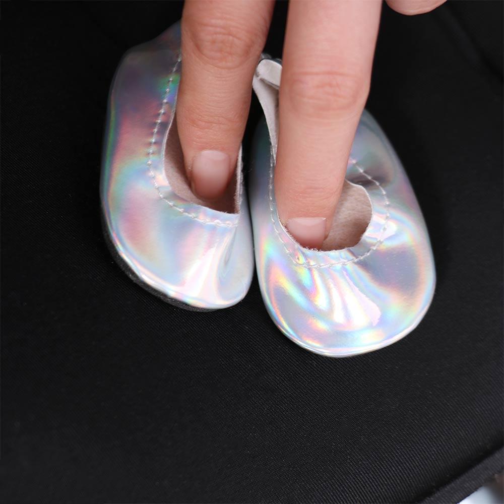 PU Leather Glossy Shiny Shoes Doll Shoes Reborn Doll Shoes PU Leather Doll Shoes Kids Gifts