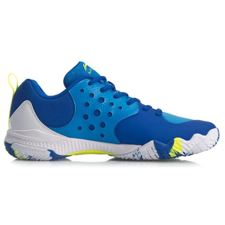 Li Ning Боевая алебарда 2 V2 Текстиль, Синтетическая кожа Амортизация Устойчивость к истиранию Дышащая Поддержка Отскок Низкий верх AYTQ021-2